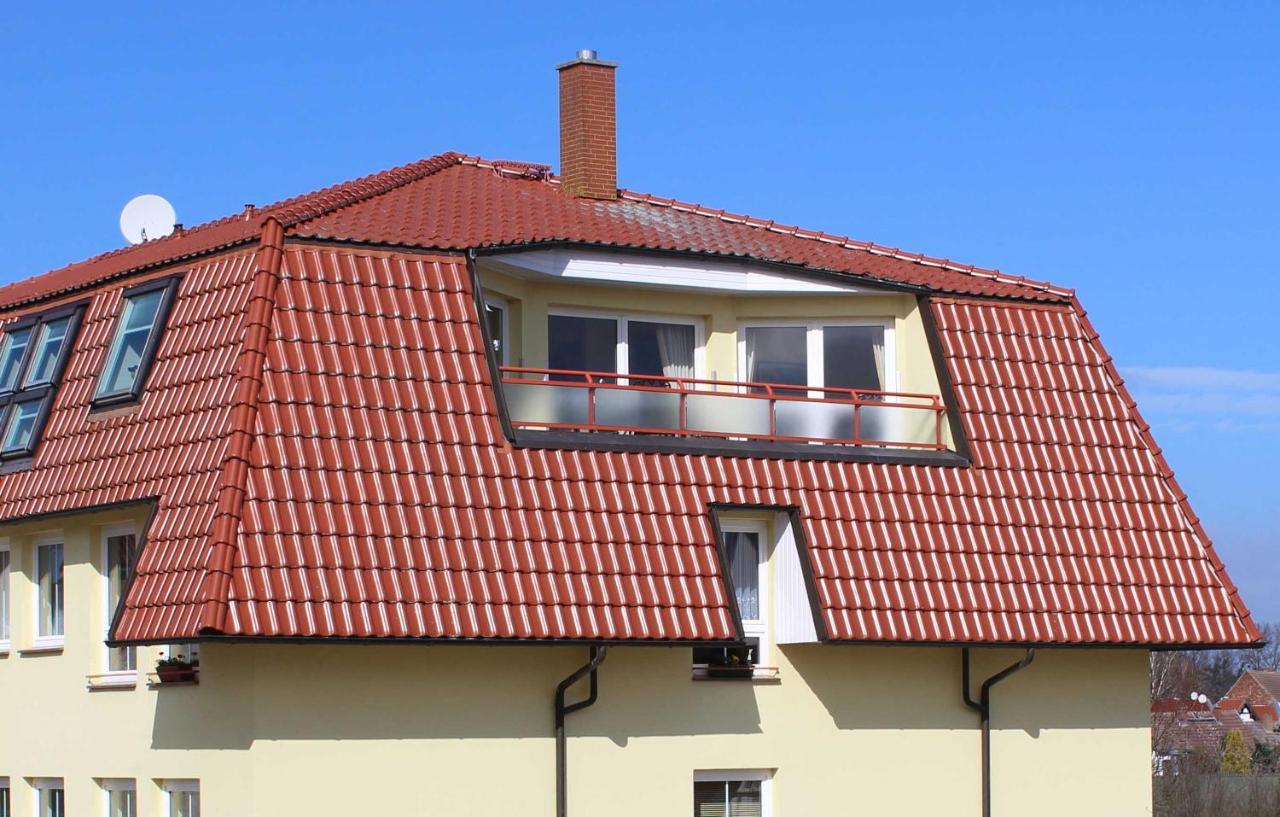 Ferienwohnung Am Schloss Ueckermünde Esterno foto
